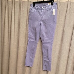 Old Navy Rockstar Women's Light Purple Skinny Jeans